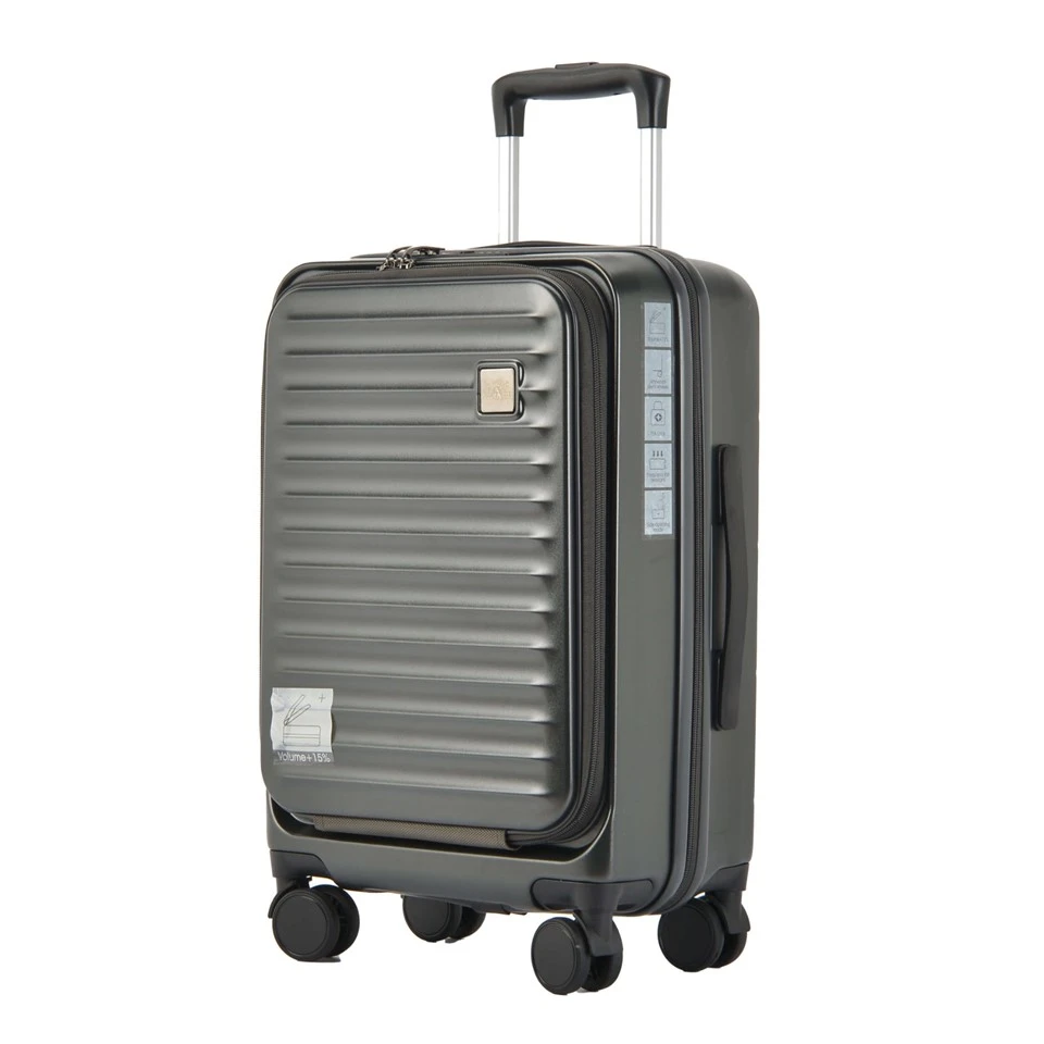 Front Opening Laptop Pocket Suitcase