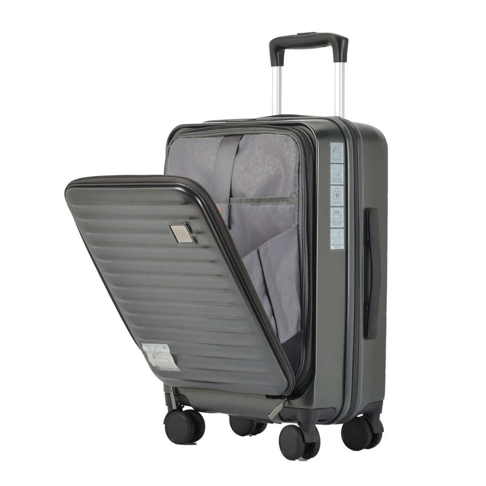 Front Opening Laptop Pocket Suitcase